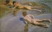 Children on the beach, painting of Joaquin Sorolla