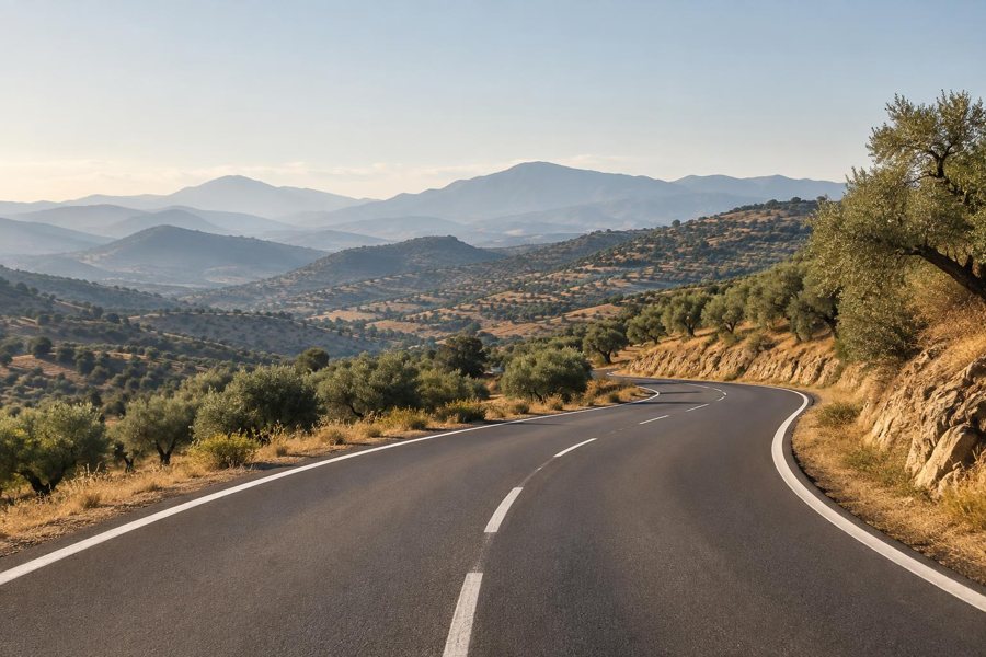 Verkehr in Andalusien – KI-Symbolbild