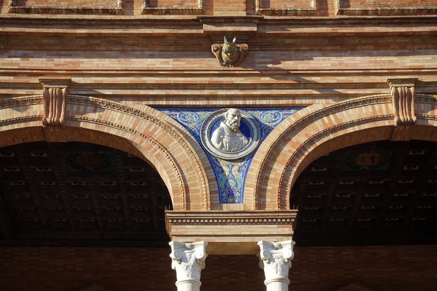 File:Antonio de Marchena - Plaza de España - Seville, Spain - DSC07668.JPG