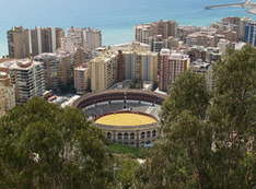 Bullring in Malaga