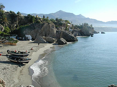 Bucht bei Nerja